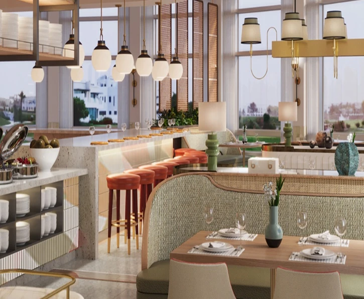 Photo of empty restaurant